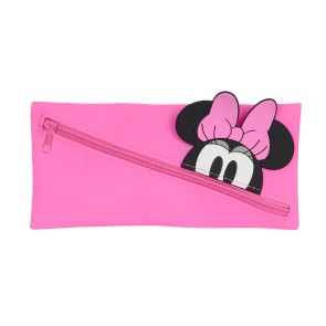 Astuccio Scuola Minnie Mouse Rosa 22 x 11 x 1 cm