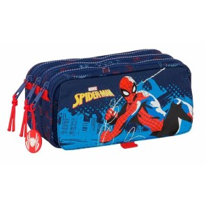 Portaoggetti Triplo Spider-Man Neon Azzurro 21,5 x 10 x 8 cm