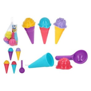 Set di giocattoli per il mare Ice Cream Color Beach (9 pcs)