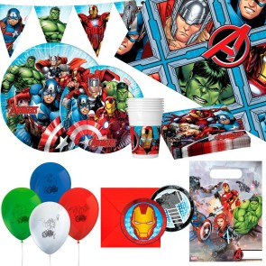 Set Articoli per feste The Avengers 66 Pezzi