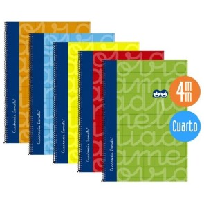 Set di quaderni Lamela Multicolore Quarto 5 Pezzi 80 Pagine