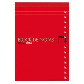 Block Notes Pacsa 1/8" 80 Pagine Griglia stampata 4 mm 10 Pezzi