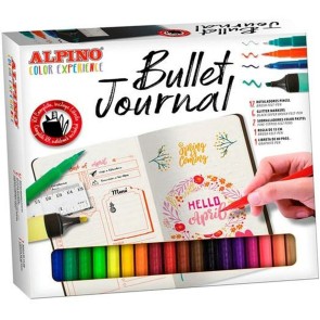 Set Scuola Alpino Bullet Journal Color Experience 22 Pezzi