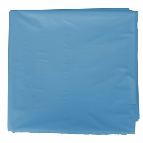 Busta Fixo Plastica Costume Azzurro Chiaro 65 x 90 cm (25 Unità)