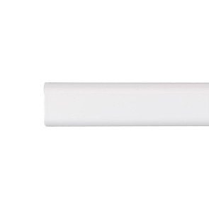 Binario dell'armadio Stor Planet Cintacor Bianco Ovalada 100 cm 15 x 25 mm