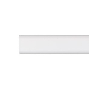 Binario dell'armadio Stor Planet Cintacor Bianco Ovalada 200 cm 15 x 25 mm
