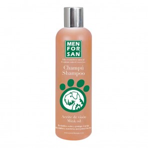 Shampoo per animali domestici Menforsan Cane Olio di visone (300 ml)