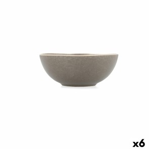 Ciotola Bidasoa Gio 16 x 6,5 cm Ceramica Grigio (6 Unità)