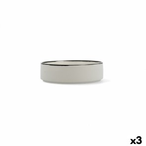Ciotola Ariane Vital Filo Ceramica Bianco Ø 18 cm (3 Unità)