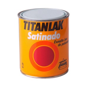Smalto sintetico Titanlux Titanlak 11140038 Poliuretano Lacca Bianco Raso 375 ml