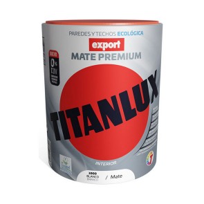 Vernice vinilica TITANLUX Export f31110034 Soffitto Parete Lavabili Bianco 750 ml Mat
