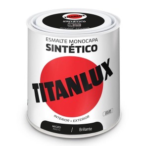 Smalto sintetico Titanlux 5808993 250 ml Nero