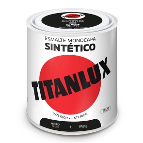 Smalto sintetico Titanlux 5809005 250 ml Nero