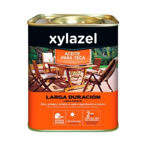 Olio di teak Xylazel Lunga durata Naturale 750 ml Mat