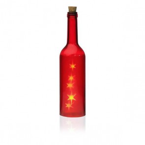 Bottiglia LED Cosmo Geam Roșie