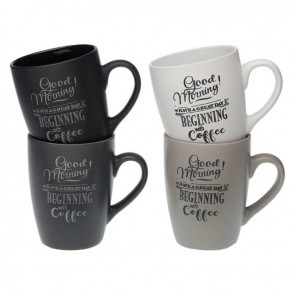 Tazza Mug Versa Good Morning Gres (8,1 x 10,5 x 8,1 cm)
