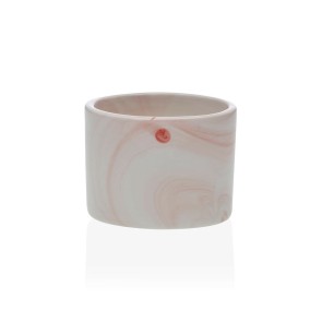 Vaso Versa Rosa Ceramica 7 x 8,5 x 7 cm