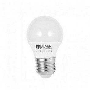 Lampadina LED Sferica Silver Electronics ECO E27 5W Luce bianca