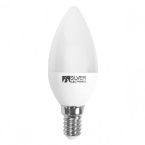 Lampadina LED Candela Silver Electronics Eco E14 5W 3000K A+ (Luce calda)