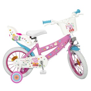 Bicicletta per Bambini Toimsa Peppa Pig Rosa 14" 4-6 anni Ferro