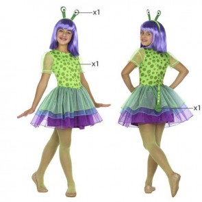 Costume per Bambini Alien (3 Pcs) Verde