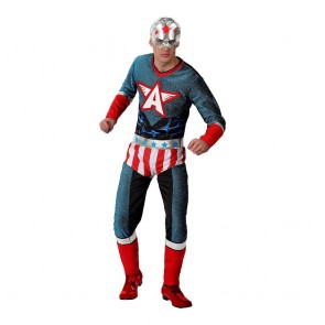 Costume per Adulti American Captain XXL