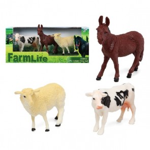Figure di animali Farm (28 x 12 cm) (3 pcs)