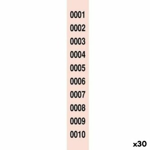 Strisce Numeriche per Lotterie 1-2000 (30 Unità)