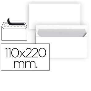 Buste Liderpapel SB88 Bianco Carta 120 x 176 mm (1 Unità) (25 Unità)