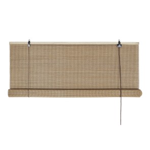 Store a rullo DKD Home Decor Marrone Chiaro Bambù (120 x 3 x 170 cm)