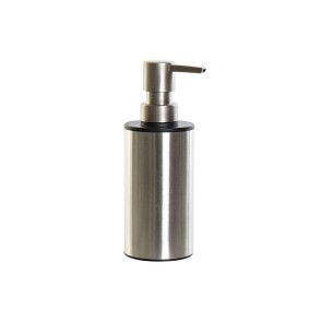 Dispenser di Sapone DKD Home Decor 6,3 x 6,3 x 17 cm Argentato Acciaio Plastica