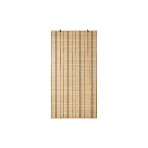 Store a rullo DKD Home Decor Poliestere Marrone scuro Bambù (90 x 3 x 175 cm)