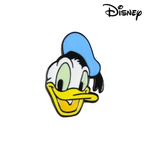 Spilla Disney Donald Metallo Bianco