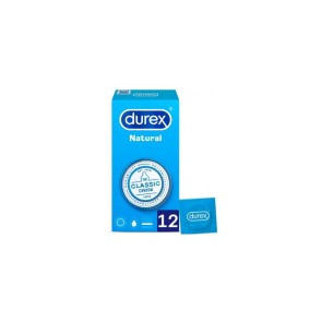 Preservativi Durex Natural (12 uds)