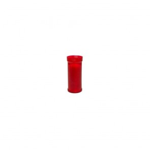 Candela Lumar Roșie (13,5 x 5,5 cm)