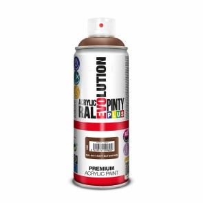 Vernice spray Pintyplus Evolution RAL 8011 Nut Brown 400 ml Mat