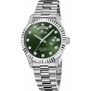 Orologio Uomo Lotus 18854/6 Verde Argentato
