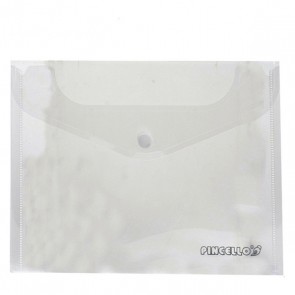 Buste (0,5 x 18,5 x 24 cm) Secchio organizzatore Plastica A5 Trasparente Velcro