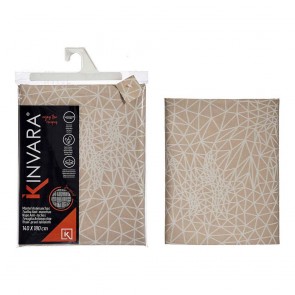 Tovaglia Jacquard Abstract Beige (140 x 180 cm)