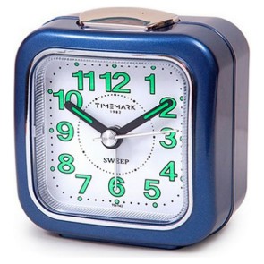 Orologio-Sveglia Analogico Timemark Azzurro (7.5 x 8 x 4.5 cm)