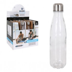 Bottiglia d'acqua Bewinner Vetro Trasparente 600 ml