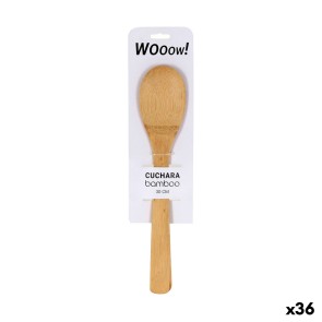 Cucchiaio in Bambù Wooow Bambù 30 x 6,2 x 0,8 cm (36 Unità)