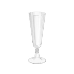 Bicchieri da champagne riutilizzabili Algon Trasparente 150 ml (50 Unità)