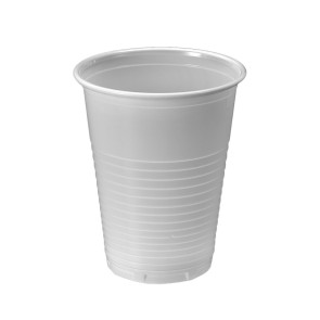 Set di tazze riutilizzabili Algon Bianco 220 ml (50 Unità)