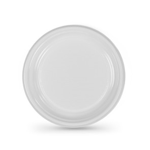 Set di piatti riutilizzabili Algon Rotondo Bianco 17 x 17 x 1,5 cm Plastica 25 Unità