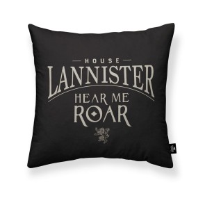Fodera per cuscino Game of Thrones Lannister A Nero 45 x 45 cm