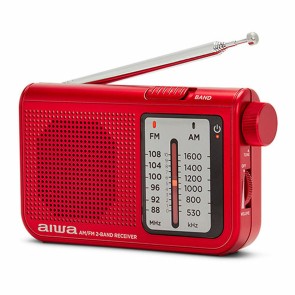 Radio Portatile Aiwa Rosso