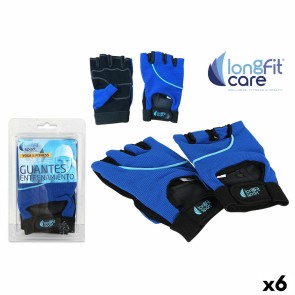 Guanti da Allenamento LongFit Sport Longfit sport Blu/Nero
