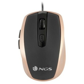 Mouse Ottico Mouse Ottico NGS TICKGOLD OPTICAL USB 800-1600 DPI Nero