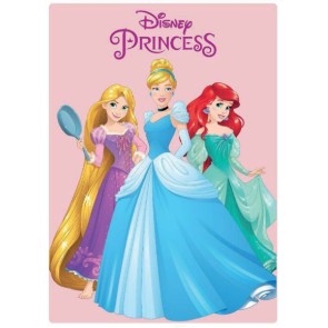 Coperta Princesses Disney Magical 100 x 140 cm Multicolore Poliestere